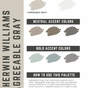 agreeable gray color palette mock up