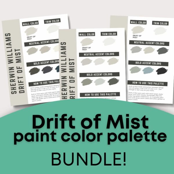 Drift of mist bundle mock up