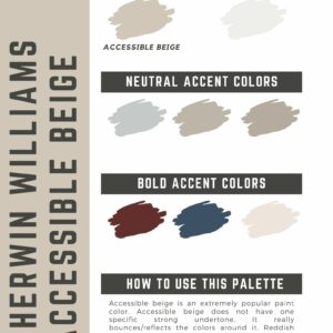 Accessible Beige paint color palette (2)