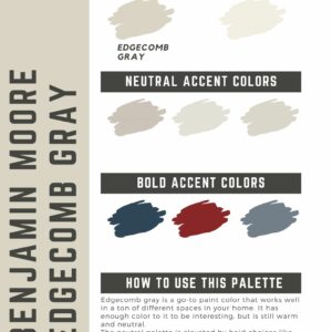 edgecomb gray paint color palette (1)