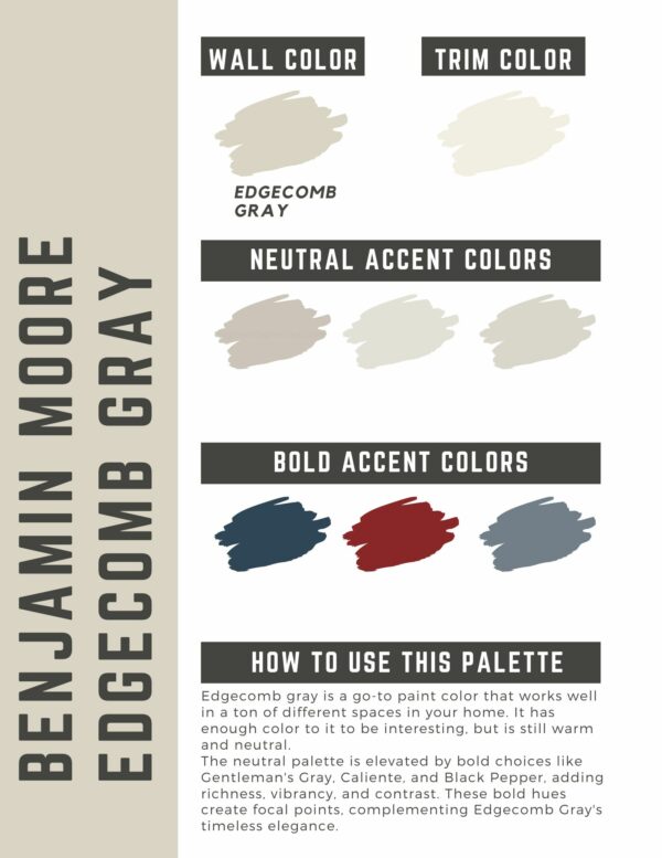 edgecomb gray paint color palette (1)