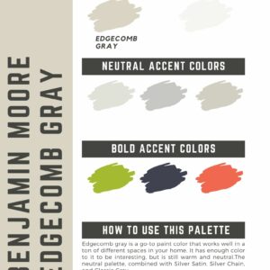 edgecomb gray paint color palette (3)