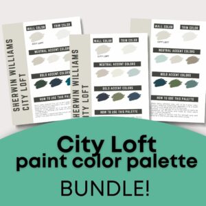 City Loft paint color bundle