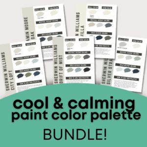 Cool & Calming Paint Color Bundle