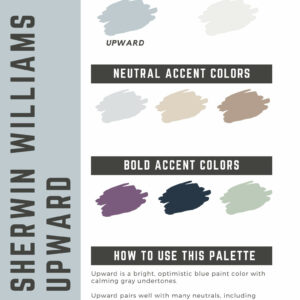 Sherwin Williams Upward Paint Color Palette