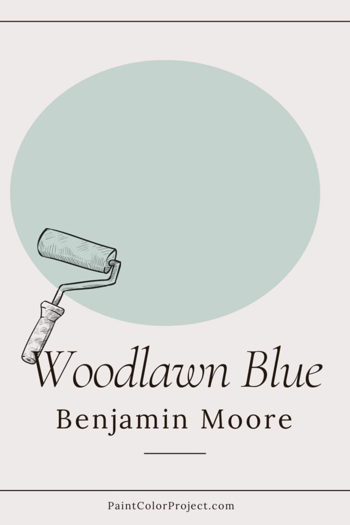 Benjamin Moore Woodlawn Blue