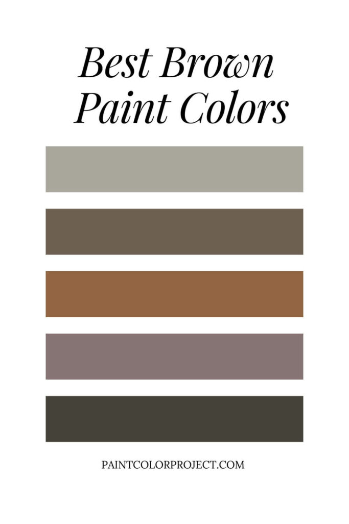 Best Brown Paint Colors