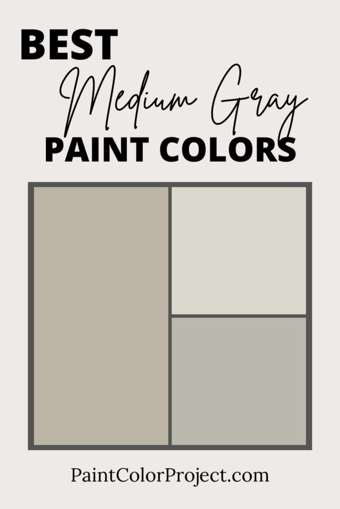 Best Medium Gray Paint Colors