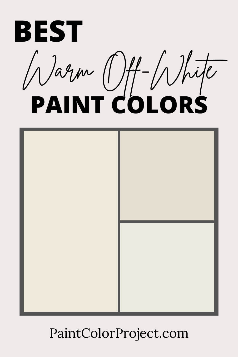 Best Off White Paint Colors For Your Home The Paint Color Project Best Warm Off White Paint Colors