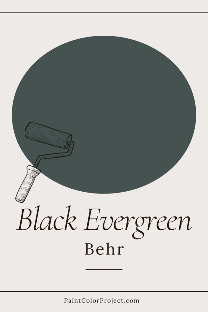 Behr Black Evergreen