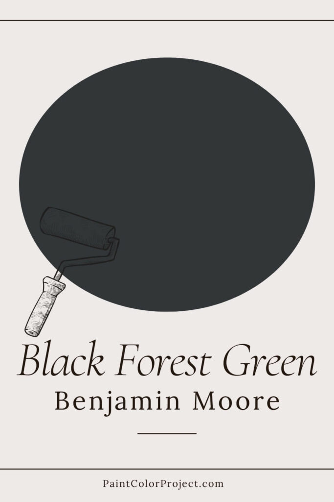 Benjamin Moore Black Forest Green