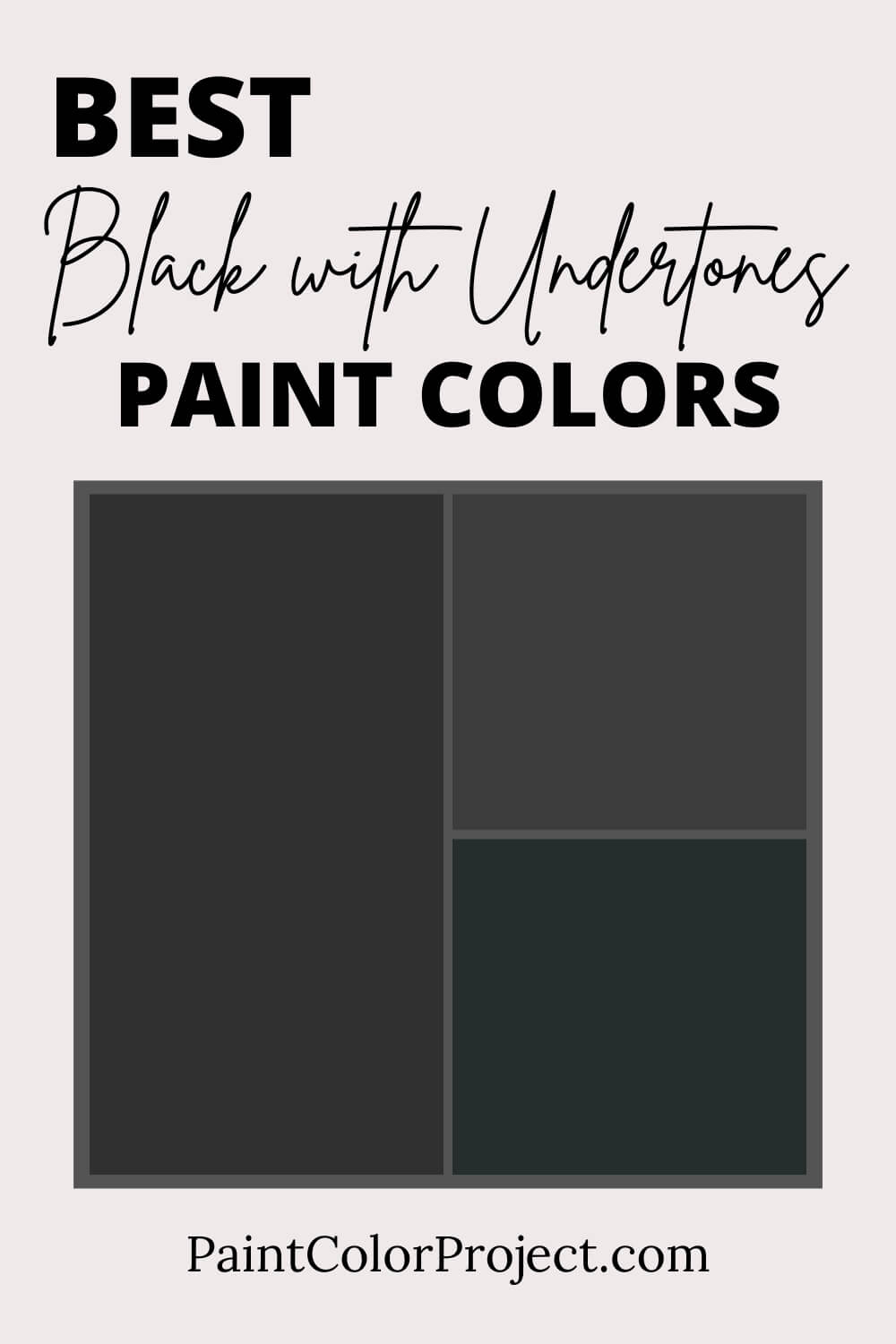 Best Black Paint Colors for your Home - The Paint Color Project