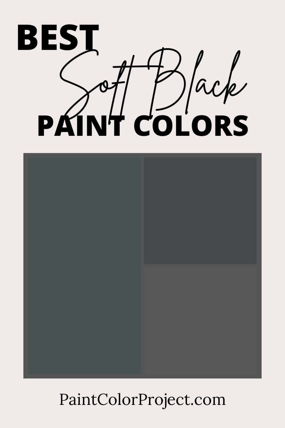 Best Black Paint Colors for your Home - The Paint Color Project