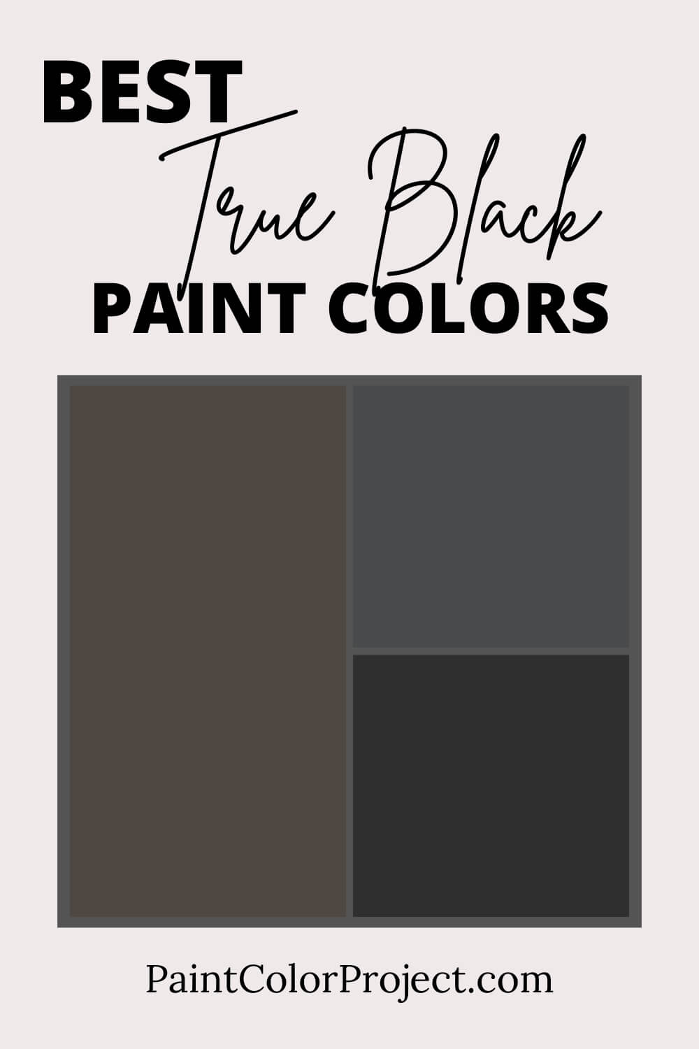 Best Black Paint Colors for your Home - The Paint Color Project
