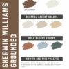 Sherwin Williams Grounded Paint Color Palette