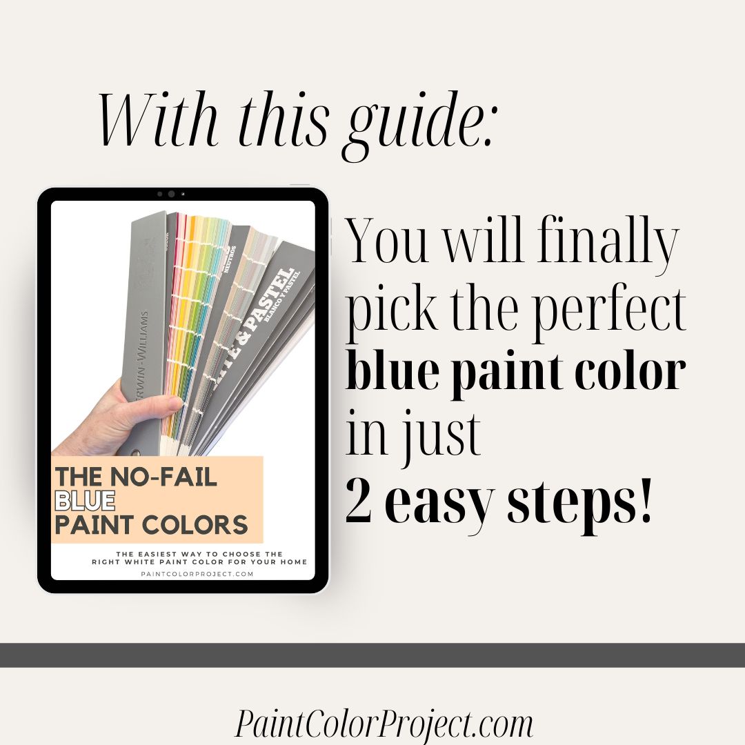 no fail blue paint color guide