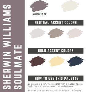 Sherwin Williams Soulmate Paint Color Palette