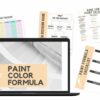 the paint color formula